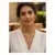 ⁦كوليه بسلسلة عريضة مطلية باللون الذهبي ، بثلاث وحدات بيضاوية على شكل عين أو دمعة لامعة . مُصممة بأحجار فضية لامعة - وصلات إضافية لضبط المقاس.⁩ - الصورة ⁦2⁩